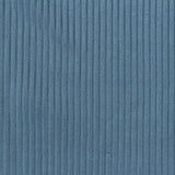 Polyester Stretch Rib Knit Fabric, 150 gsm, 140 cm — Blue — photo 3
