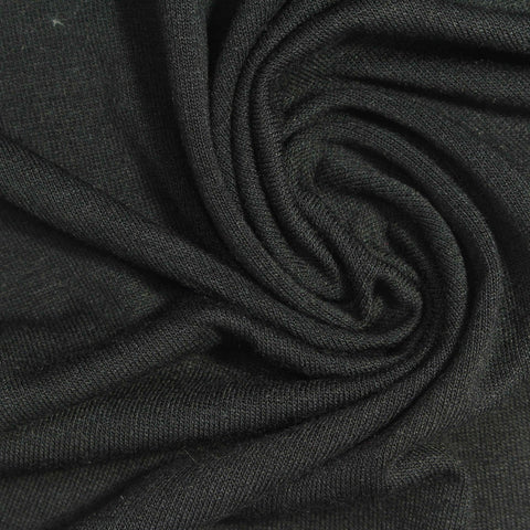 Viscose Stretch Jersey Knit Fabric, 185 gsm — Grey