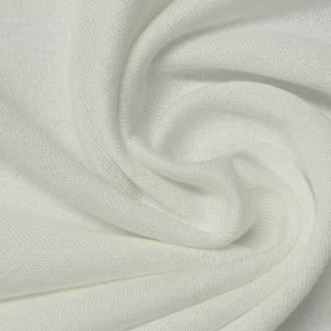 Polyester Viscose French Terry Fabric, 190 gsm, 165 cm — Grey