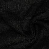 Black Marl Velvet, Poly-Cotton — photo 3