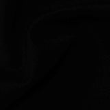 Viscose Nylon Stretch Knit Fabric, 220 gsm, 160 cm — Black — photo 3