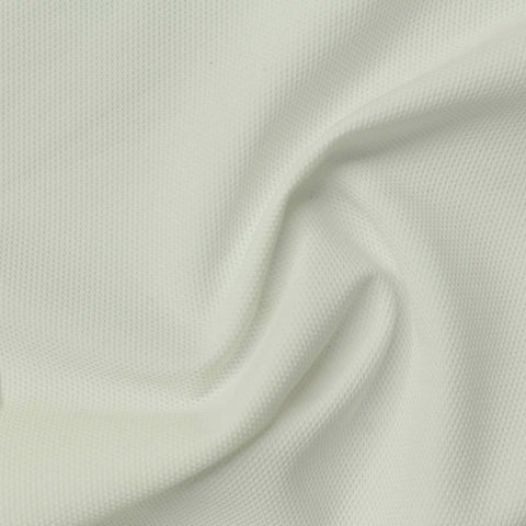 Light Grey Geometric Piqué Knit, Nylon