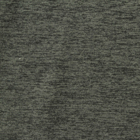 Dark Green Marl Milk Silk Knit, Polyester, 175 gsm