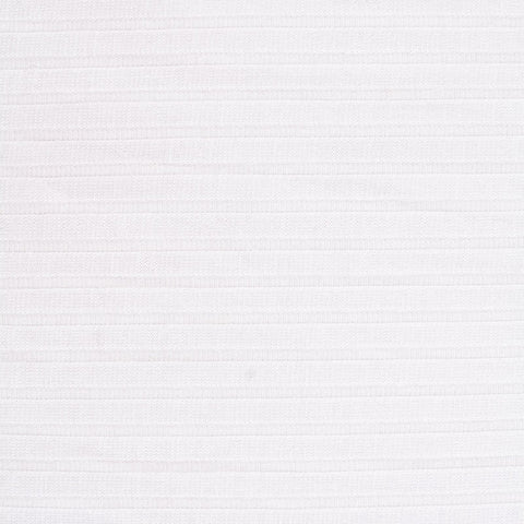 Viscose Polyester Stretch Rib Knit Fabric, 180 gsm — White