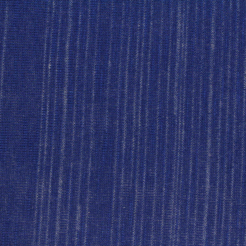 Blue Marl Jersey Knit, Viscose-Poly, 206 gsm