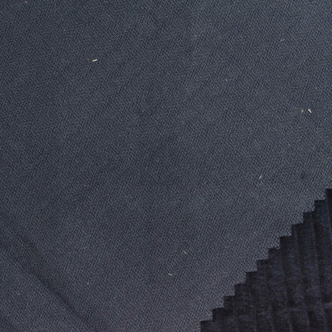 100% Cotton Corduroy Fabric, 330 gsm — Navy