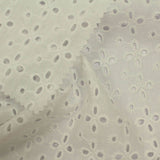Cream Floral Woven, Cotton — photo 3