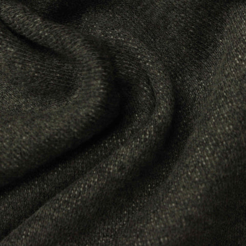 Dark Grey Marl French Terry, Cotton-Poly, 267 gsm
