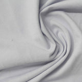 100% Polyester French Terry Fabric, 120 gsm, 132 cm — Grey — photo 3