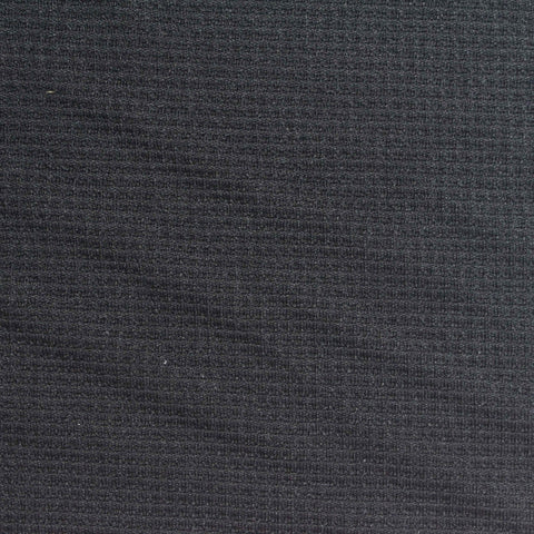 Dark Grey Marl Waffle Knit, Polyester, 240 gsm, 186 cm
