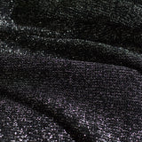 Black Marl Chunky Knit, Polyester — photo 3