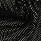 100% Polyester Warp Knit Fabric, 60 gsm, 170 cm — Black — photo 3