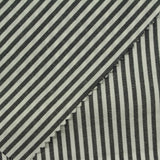 Black Vertical-Stripe Woven, Cotton — photo 3