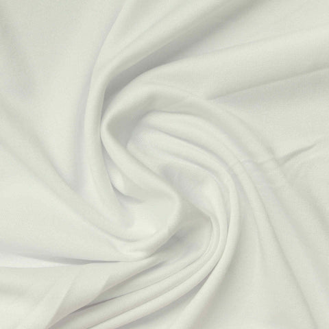 Polyester Jersey Knit Fabric, 160 gsm, 160 cm — White