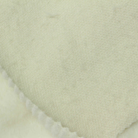 Polyester Stretch Sherpa Fleece Fabric, 320 gsm, 175 cm — Khaki