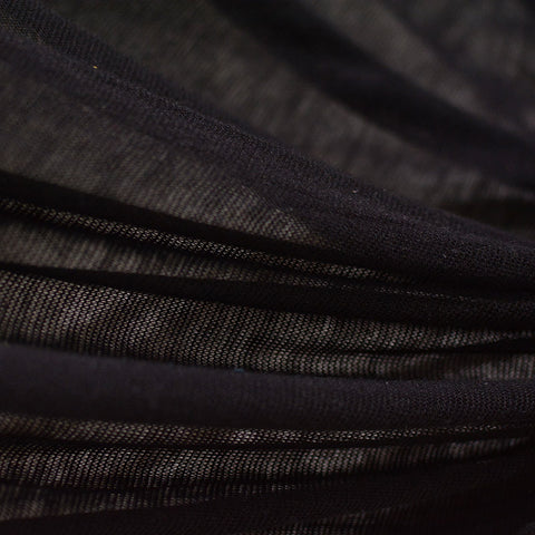 Dark Grey Marl Chunky Knit, Poly-Viscose, 76 gsm