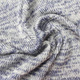 White Marl Chunky Knit, Viscose-Poly — photo 3
