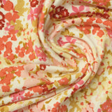 Printed Cotton Modal Stretch Jersey Knit Fabric, 185 gsm, 160 cm — Beige — photo 3