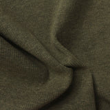 Polyester Viscose Stretch Rib Knit Fabric, 442 gsm, 125 cm — Green — photo 3