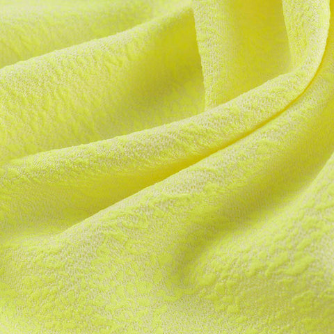 Lime Tone-on-Tone Jacquard, Polyester