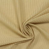 Khaki Vertical-Stripe Rib Knit, Polyester — photo 3