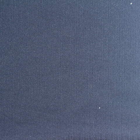 Blue Marl Rib Knit, Polyester, 193 gsm