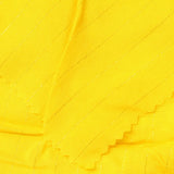 Yellow Vertical-Stripe Knit, Viscose — photo 3