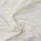 Cotton Metallic Chunky Knit Fabric, 260 gsm, 180 cm — White — photo 3