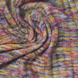 Pink Marl Rib Knit, Polyester — photo 3