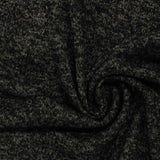 Black Marl Chunky Knit, Poly-Viscose — photo 3