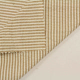 Polyester Cotton Seersucker Fabric, 120 gsm, 145 cm — Orange — photo 3
