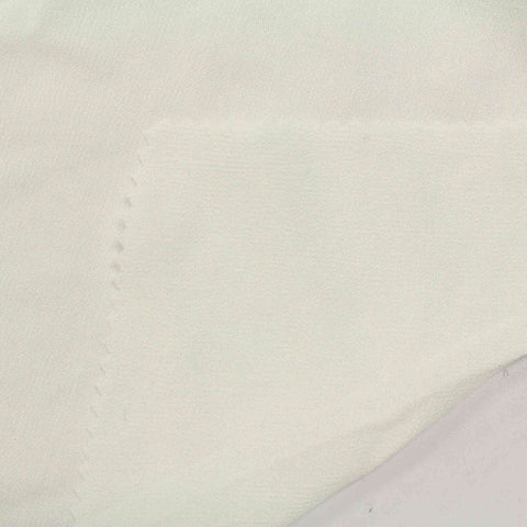 100% Viscose Crepe Fabric, 78 gsm, 150 cm — White
