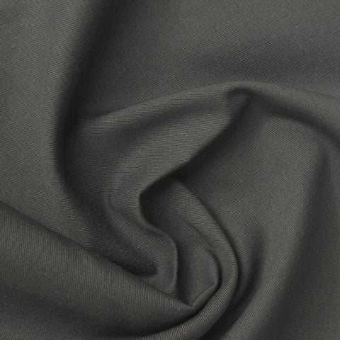 Dark Grey Twill, Cotton
