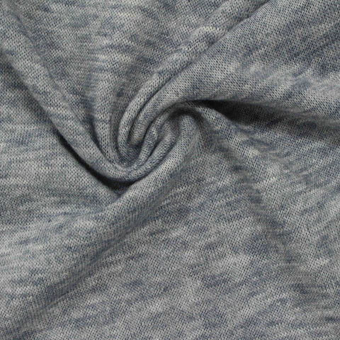 Grey Marl Jersey Knit, Polyester, 250 gsm, 160 cm, ref EF-211161