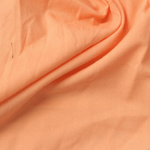 Polyester Cotton Poplin Fabric, 95 gsm, 148 cm — Orange