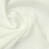 100% Cotton Jersey Knit Fabric, 160 gsm, 175 cm — White — photo 3