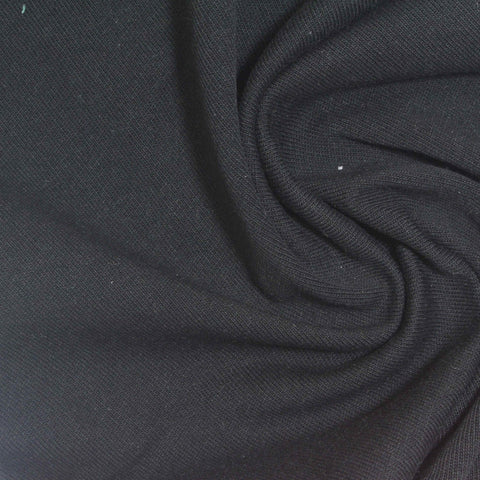 Black Jersey Knit, Cotton