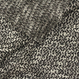 Black Marl Chunky Knit, Viscose-Poly — photo 3
