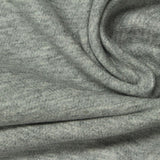 Grey Marl Birdseye Knit, Cotton-Poly — photo 3
