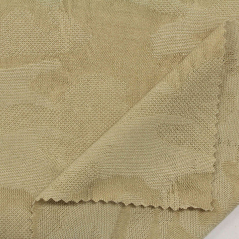 Light Beige Tone-on-Tone Jacquard, Polyester, 261 gsm