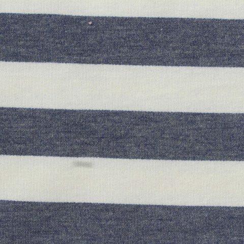 Grey-Blue Marl French Terry, Viscose