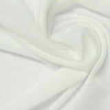 100% Polyester Jersey Knit Fabric, 106 gsm, 180 cm — White — photo 3