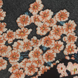 Pink Floral Jersey Knit, Polyester — photo 3
