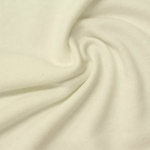 Polyester Cotton French Terry Fabric, 245 gsm — Beige