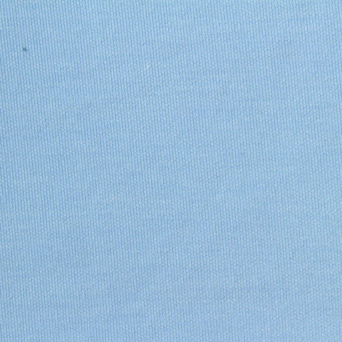 Polyester Viscose Stretch Piqué Knit Fabric, 210 gsm, 165 cm — Blue