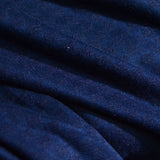 Blue Tone-on-Tone Jacquard, Poly-Viscose — photo 3