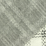 Cream Plaid Interlock Knit, Cotton-Poly — photo 3