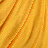Polyester Stretch Chunky Knit Fabric, 125 gsm, 140 cm — Orange — photo 3