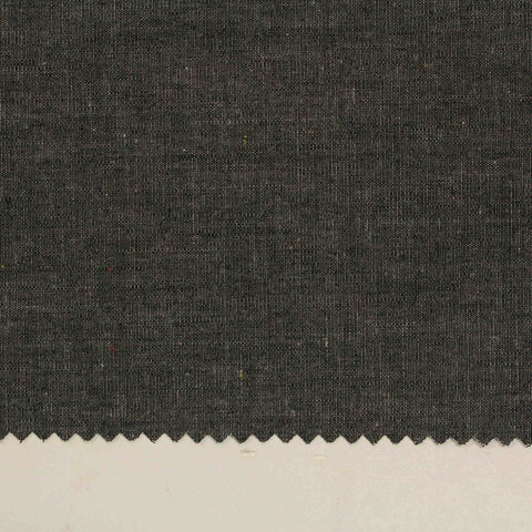 Dark Grey Marl Chambray, Cotton, 120 gsm