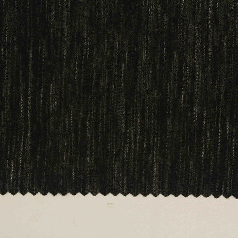 Black Marl Jersey Knit, Poly-Viscose, 115 gsm